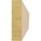 Ekena Millwork 2in. W x 8in. H x 36in. L Concord Woodgrain TimberThane Rafter Tail, Primed Tan RFTUR02X08X36CONRCPR - alternate 4